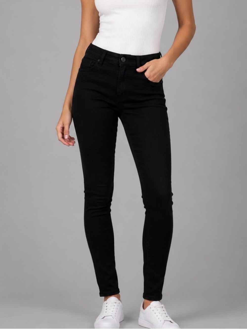 Old Navy Women's Mid Rise Rockstar Super Skinny Jeans